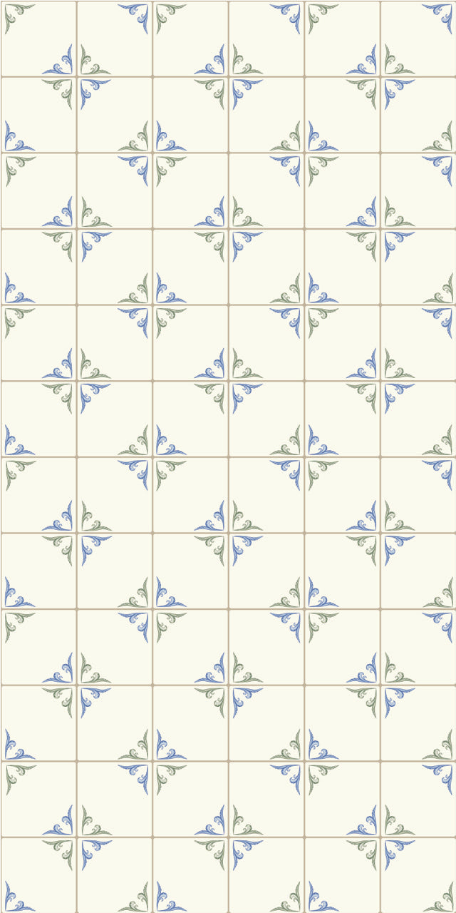 Faro Tile Decal in Multi color