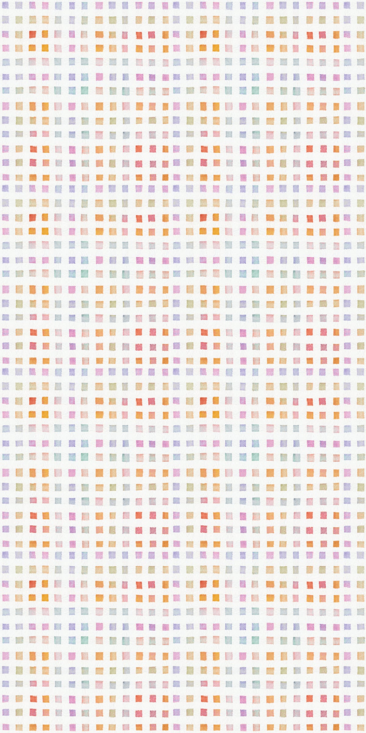 Image of Geo Grid in Sherbert wallpaper