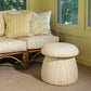 Harbor Stripe Fabric in Sherbet