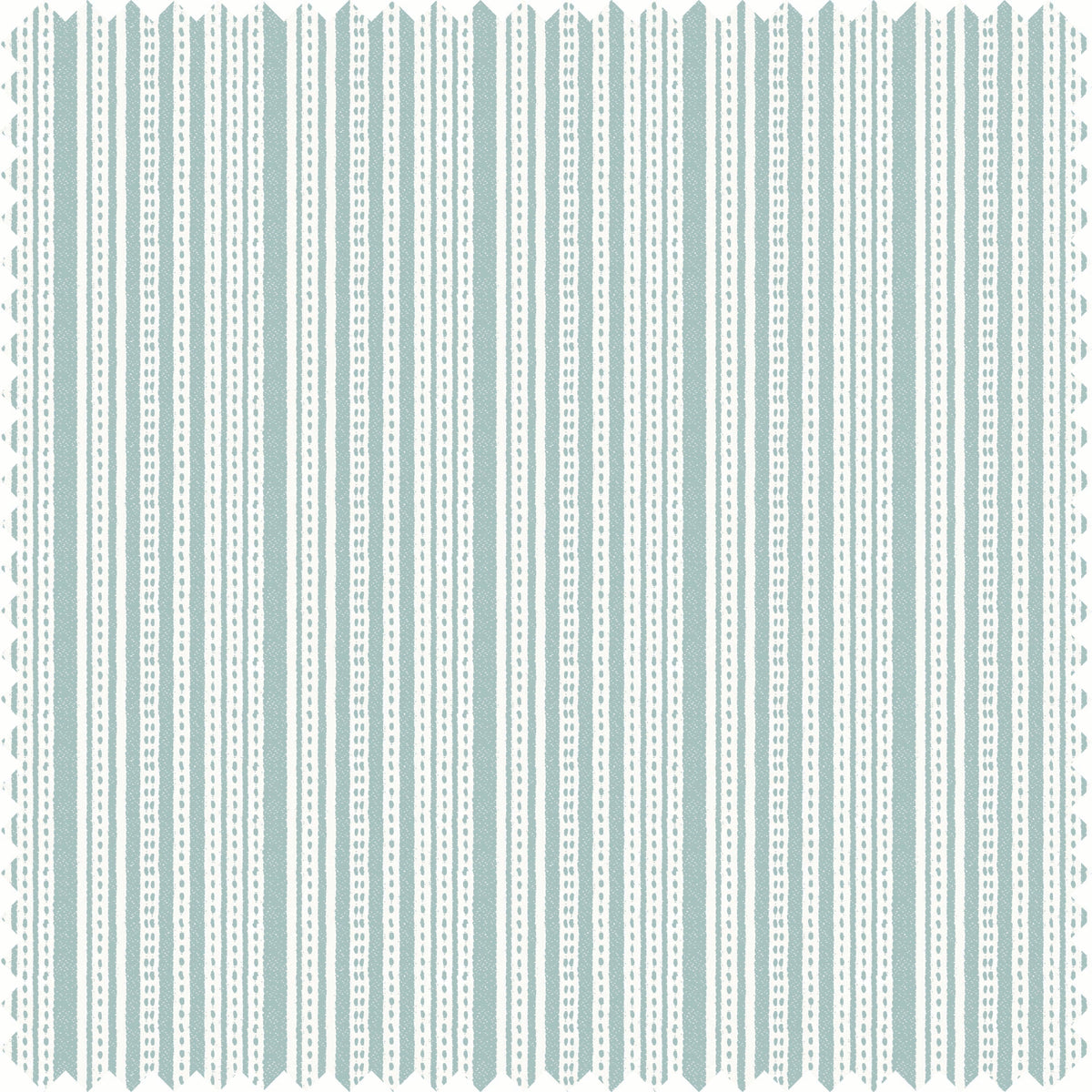 Harbor Stripe Fabric in Sky Blue