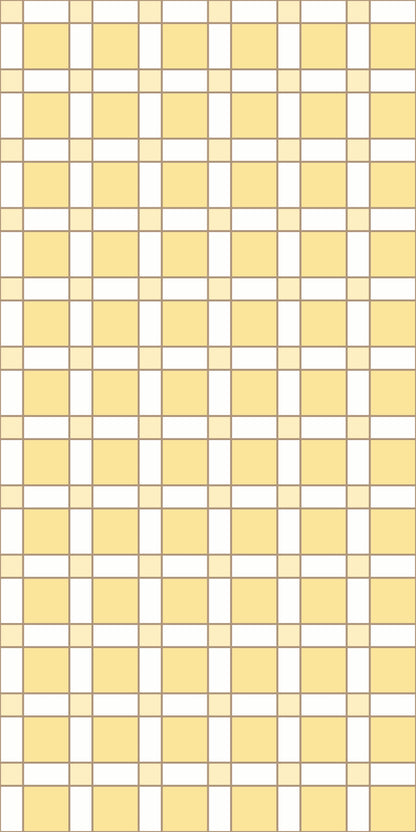 Heritage Check Tile Decal Tile/Flooring in Canary