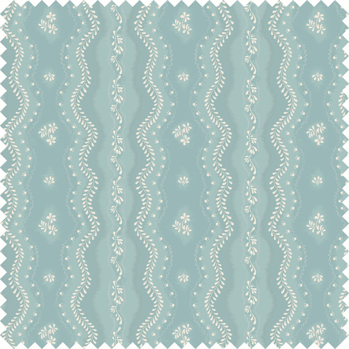 Idlewild Sheer Fabric Fabric in Sky Blue