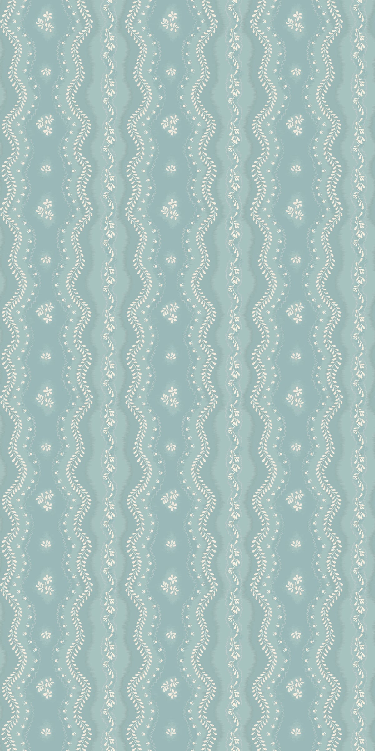Image of Idlewild in Light Blue Wallpaper