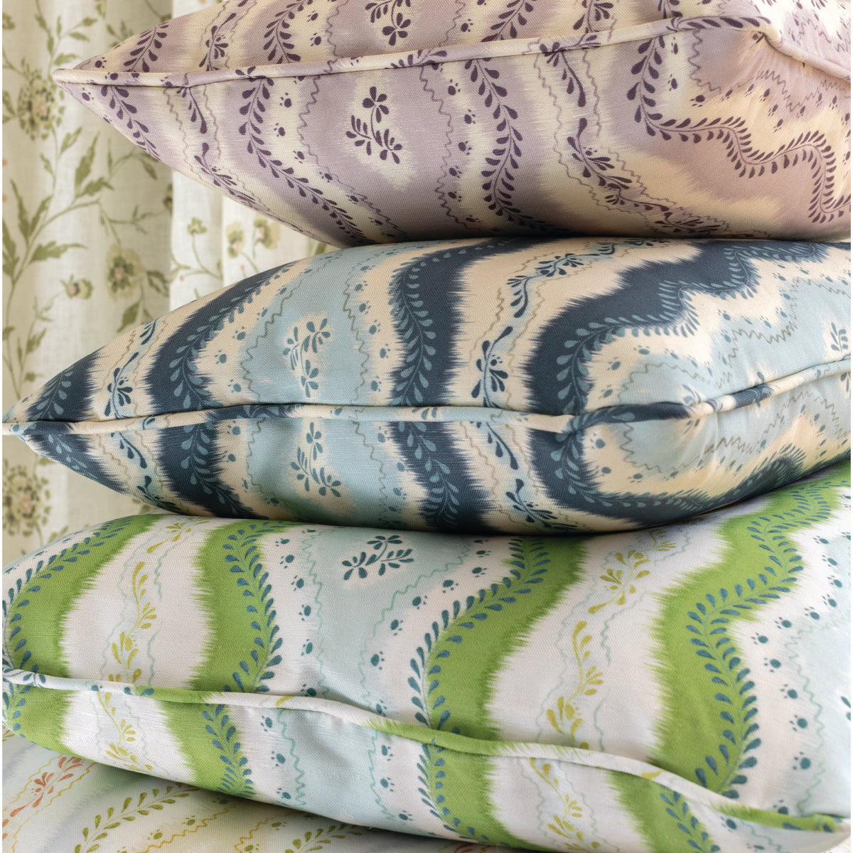Kent Street Fabric in Vine