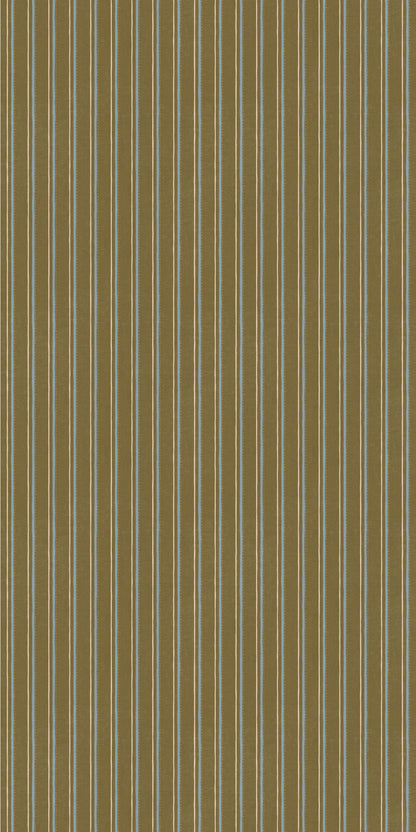 Image of Layered Stripe in Moss Wallpaper