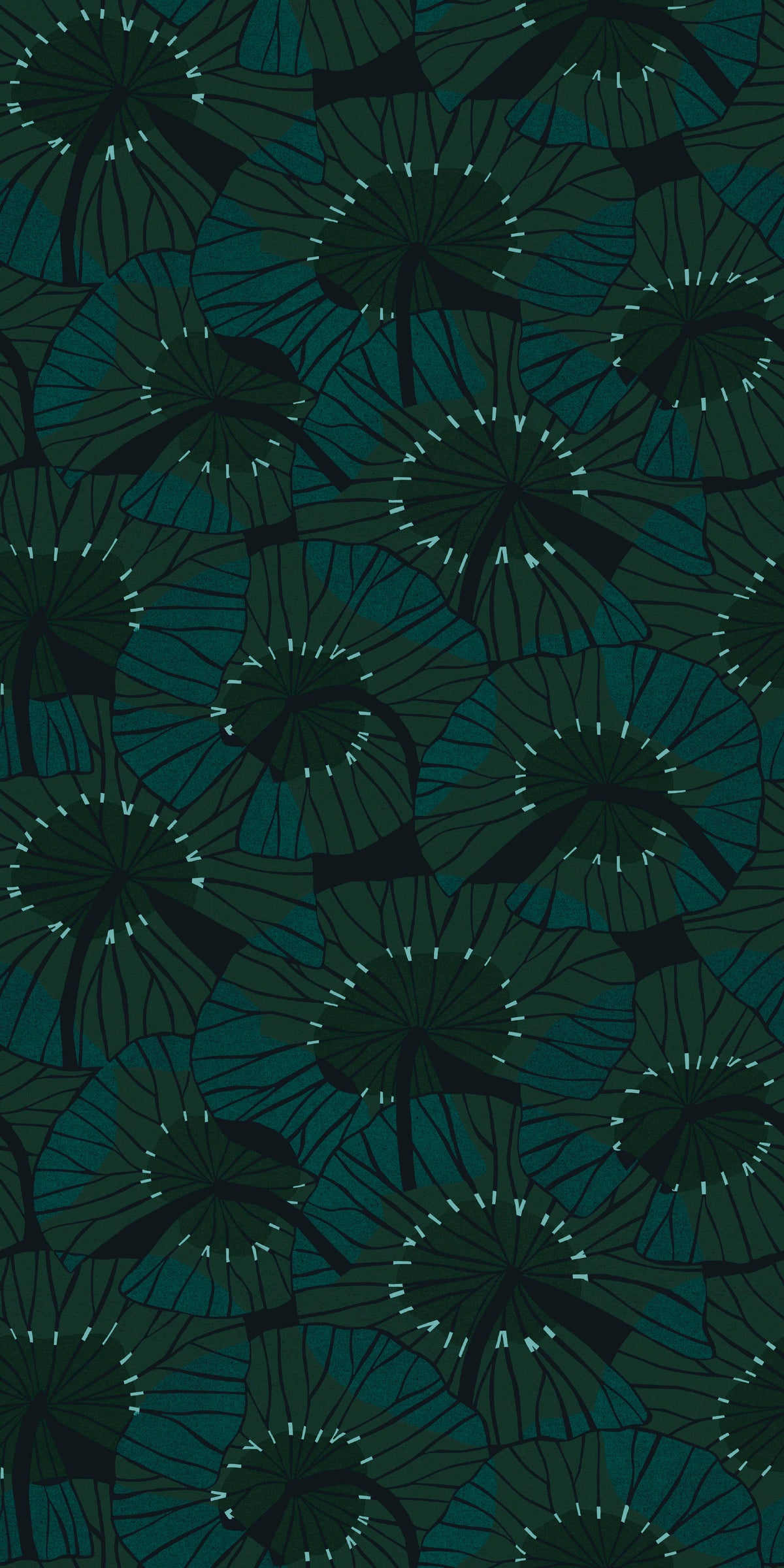 Image of Lilypad in Twilight Wallpaper