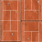 Image of Match Point in Clay Wallpaper