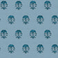 Image of Nargis Block Print in Denim/Indigo Wallpaper
