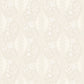 Image of Paisley Block Stripe in Cream Wallpaper
