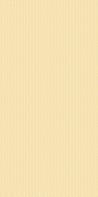 Image of Petit Mist Floral in Lemon Bloom Wallpaper