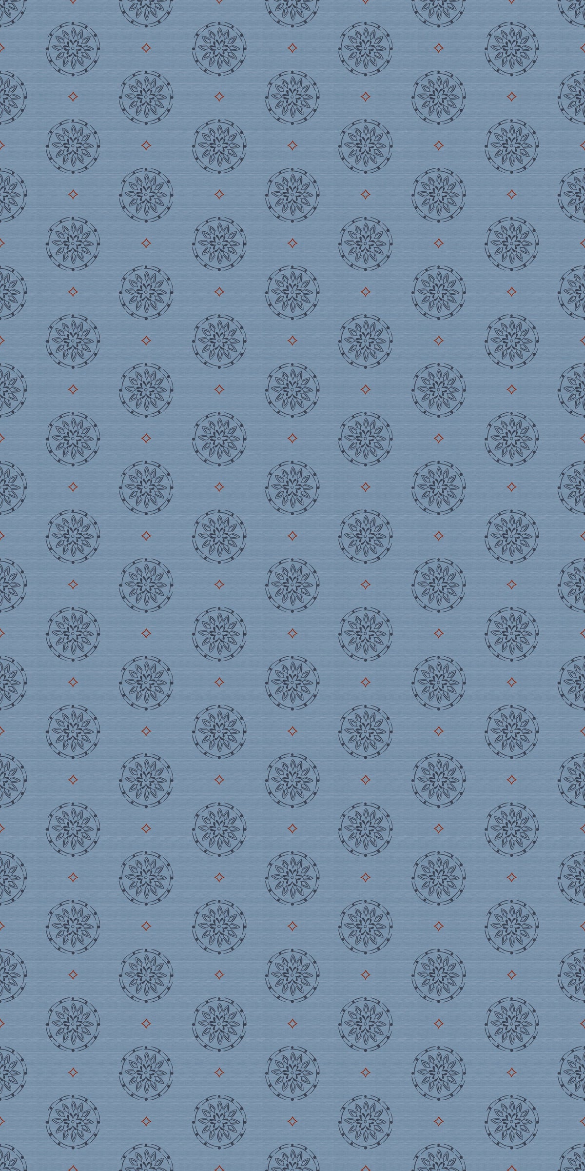 Image of Pinwheel in Americana Wallpaper
