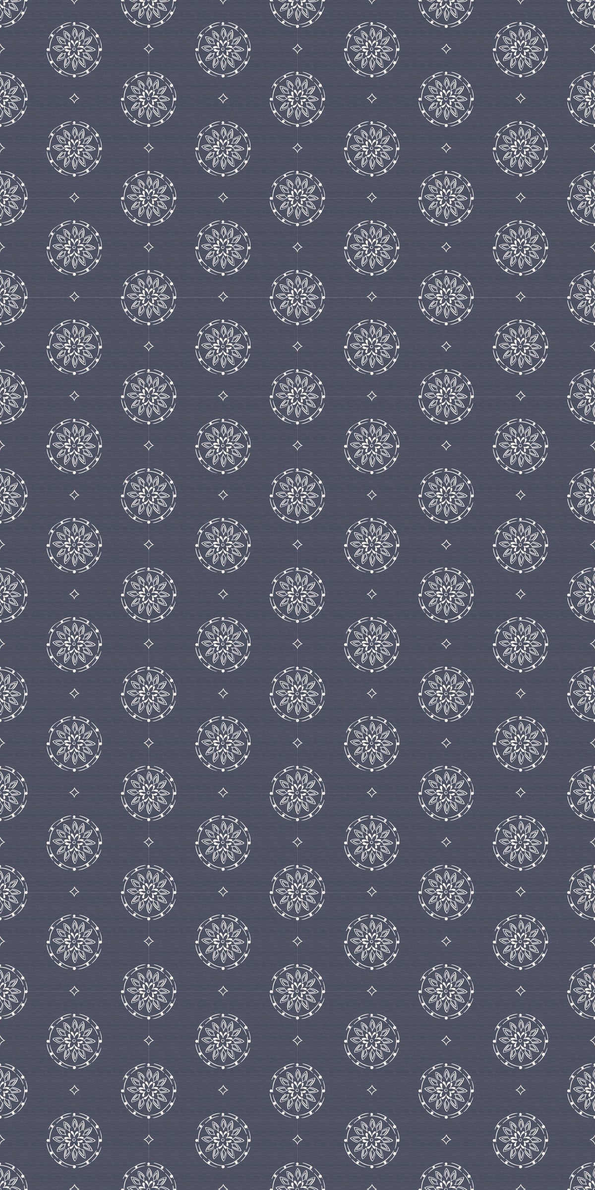 Image of Pinwheel in Deep Blue Wallpaper