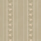 Image of Posey Stripe in Moss Wallpaper