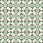 Quilt Block Tile Decal Tile/Flooring in Forest
