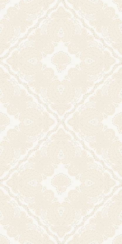 Image of Remington in Cream Wallpaper