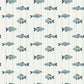 Image of School of Stripes in Blue Wallpaper