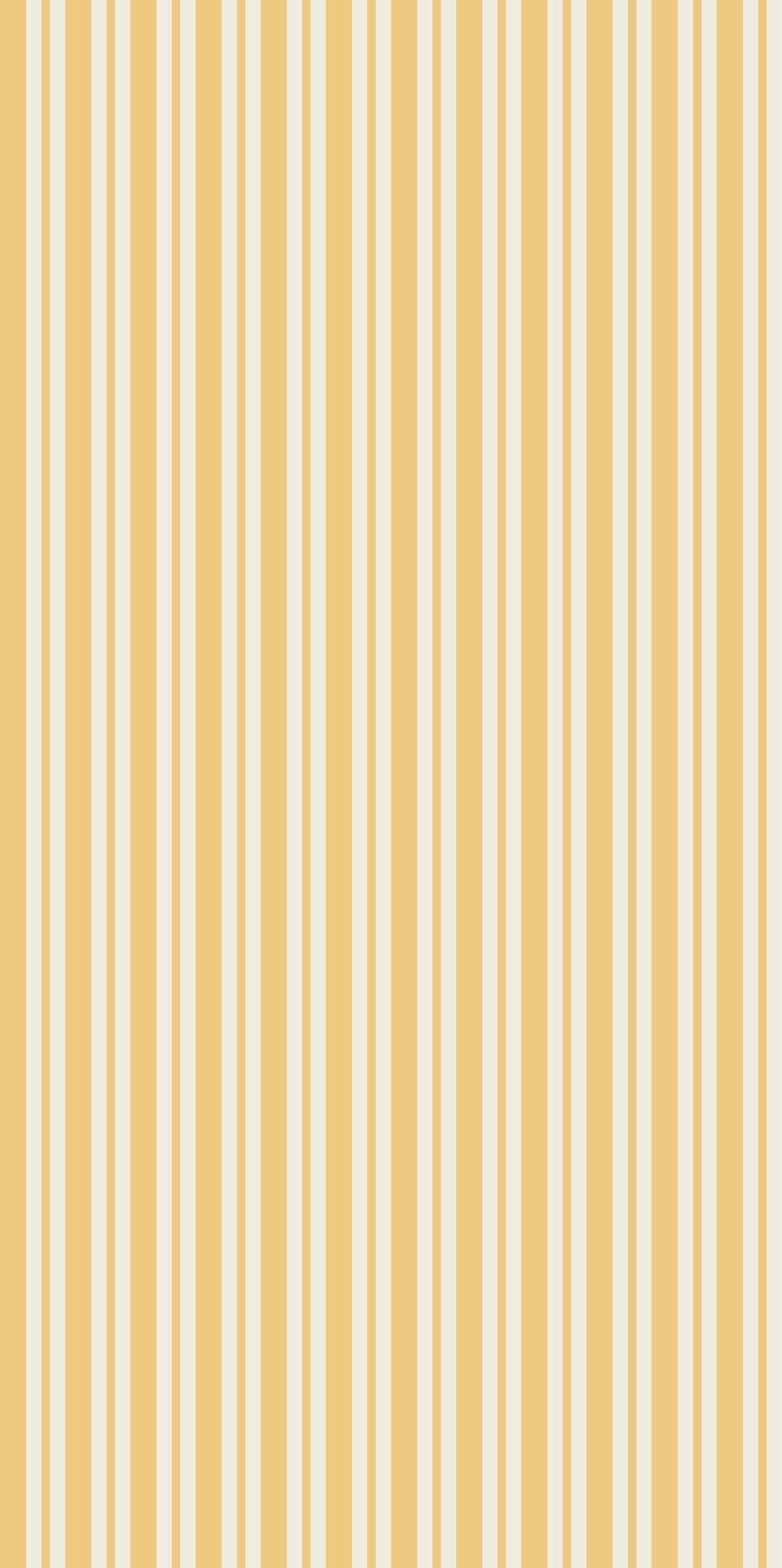 Image of Simple Stripe in Daisy Wallpaper