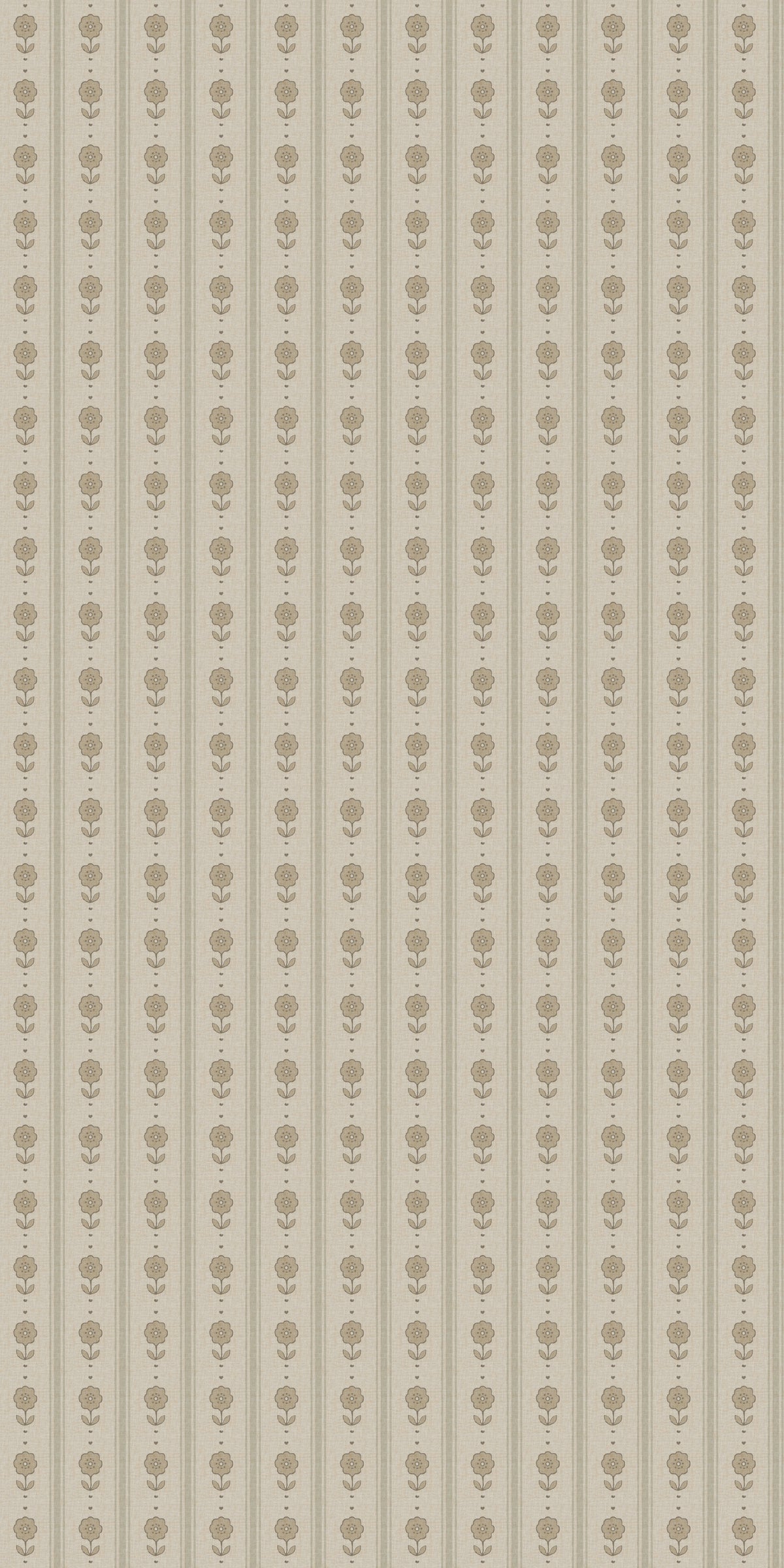 Image of Storybook Stripe in Tan Wallpaper
