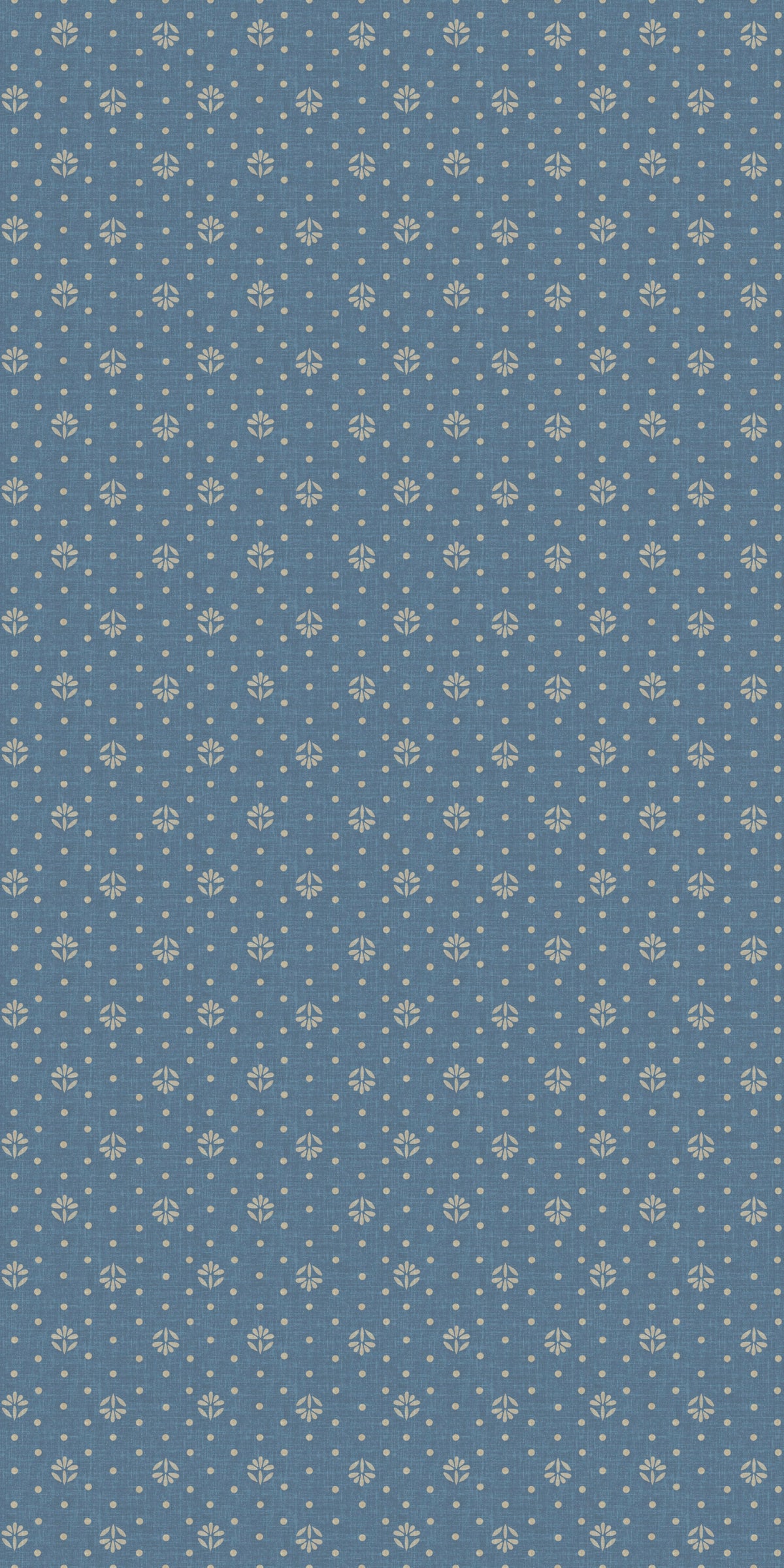 Image of Threaded Petal in Blue Wallpaper