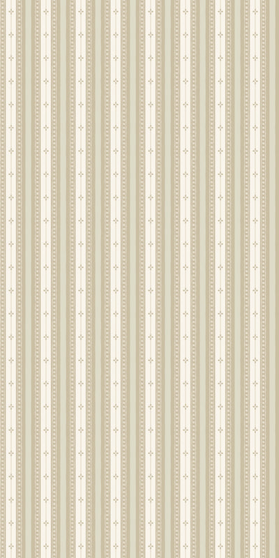 Image of Trio Stripe in Alabaster Wallpaper