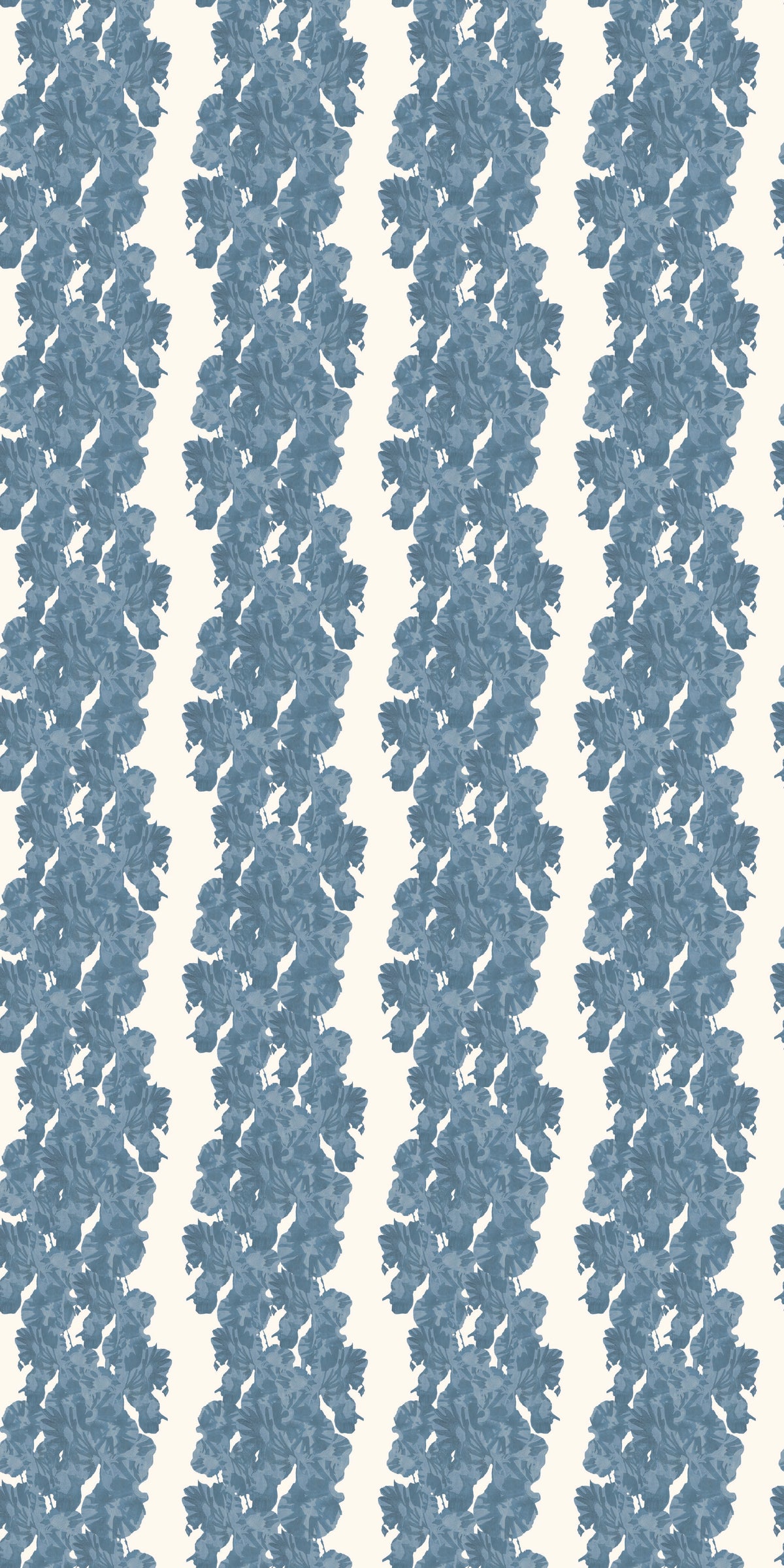 Vine Wallpaper in Dutch Blue
