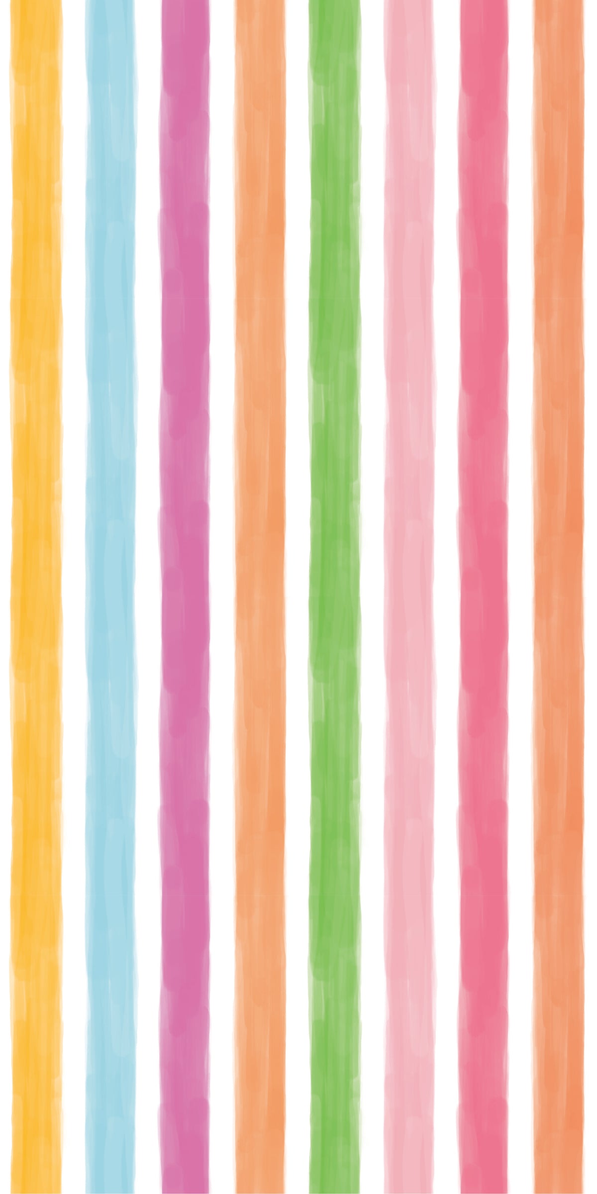 Watercolor Stripes in Multi B wallpaper.