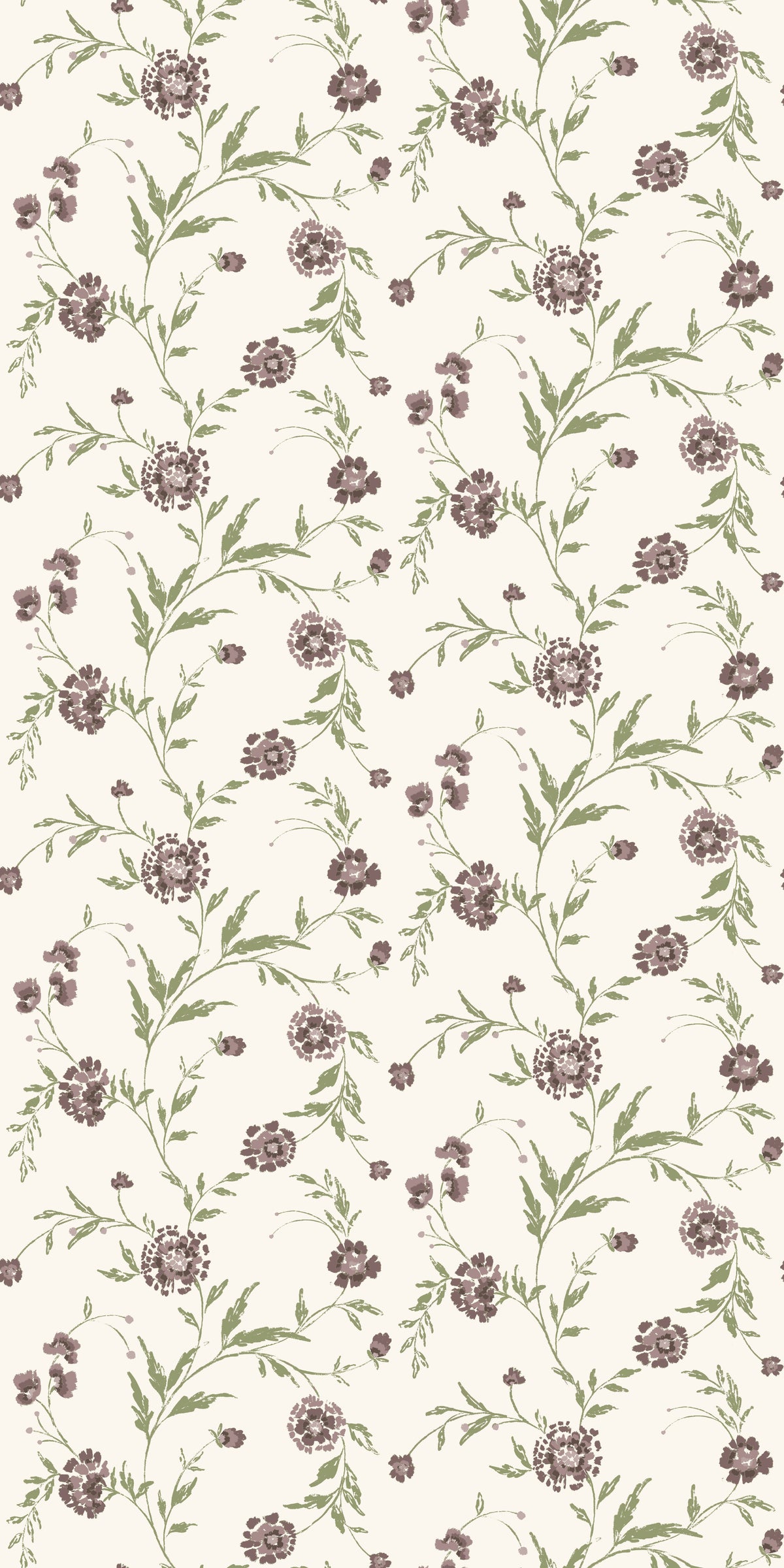 Image of Waverly in Mauve Petal wallpaper