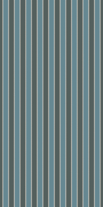Image of Wilder Stripe in Lake Wallpaper