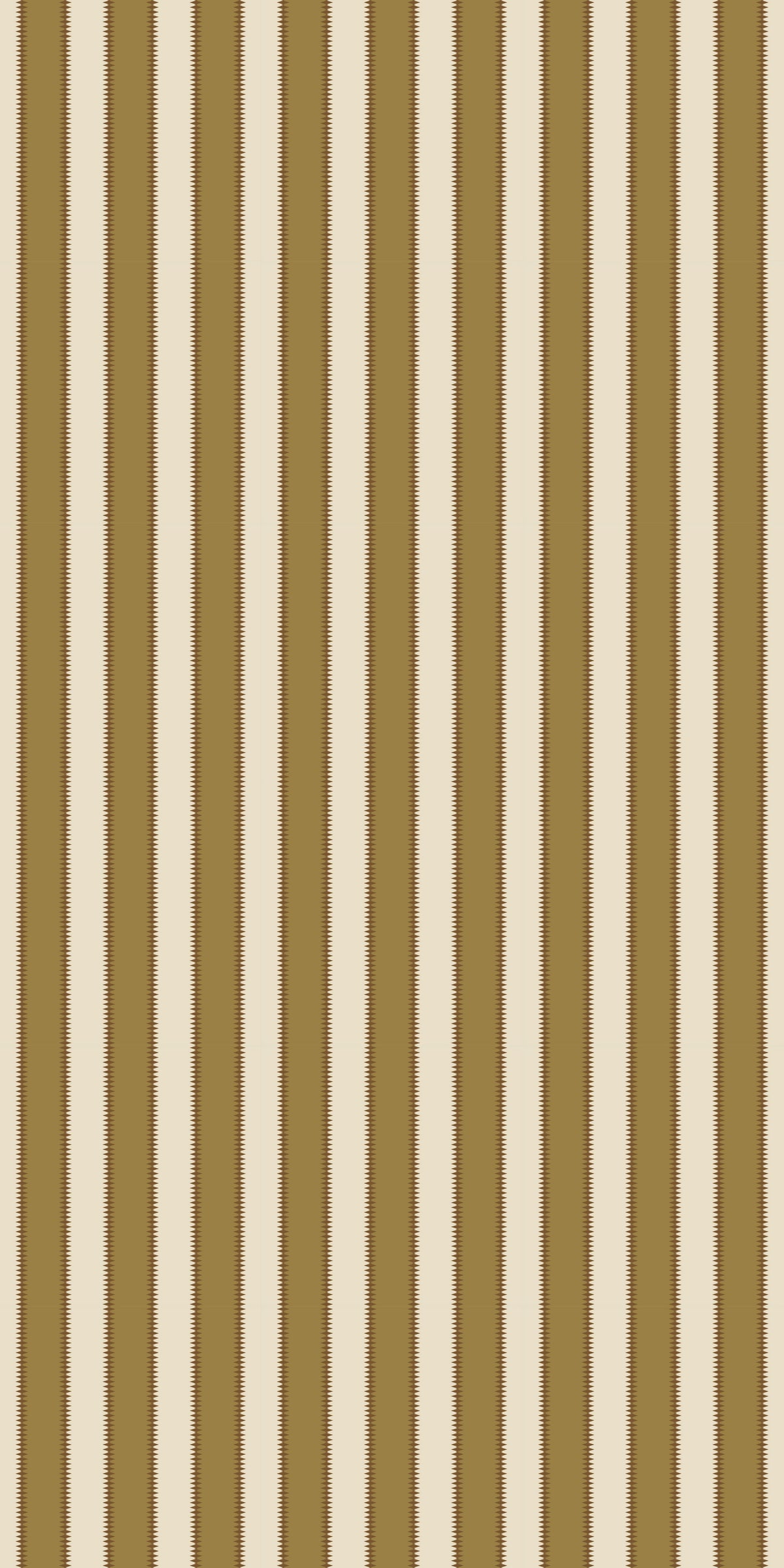 Image of Wilder Stripe in Ochre Wallpaper