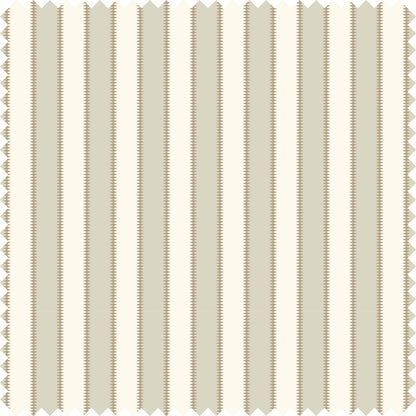 Wilder Stripe Sheer Fabric in Alabaster