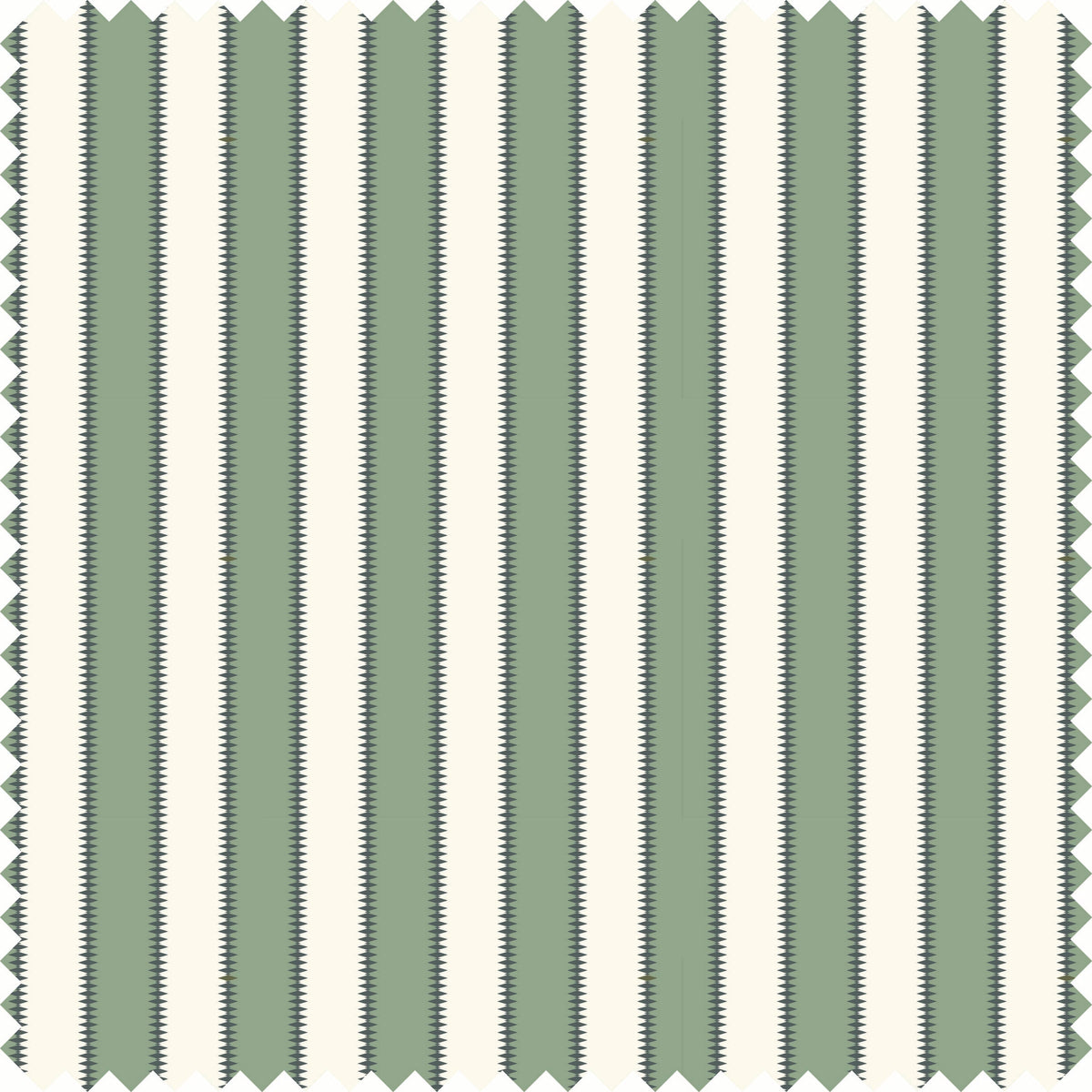 Wilder Stripe Sheer Fabric in Blue/Green