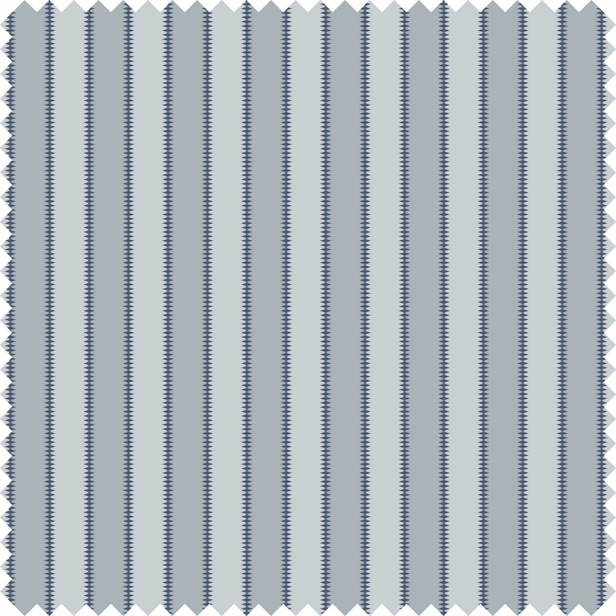 Wilder Stripe Sheer Fabric in Powder Blue