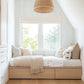 Image of Crayon Stripe in Seafoam Wallpaper