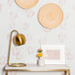 Magnolias in Blush wallpaper.