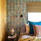 Image of Ruth's Garden in Azure Wallpaper