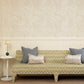 Image of Painted Wave in Sand Wallpaper
