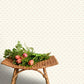 Image of Floret in Cream/Pink Wallpaper