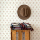 Image of Ditzy Floral in Antique White/Burnt Orange Wallpaper