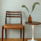 Image of Ditzy Floral in Blue Wallpaper