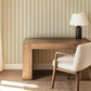 Image of Trio Stripe in Alabaster Wallpaper