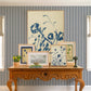 Image of Wilder Stripe in Powder Blue Wallpaper