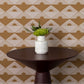Image of Rising Sun in Gold Wallpaper