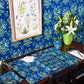 Image of Midnight Bloom in Midnight Blue wallpaper
