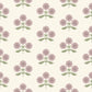 Image of Field Floral in Mulberry Wallpaper