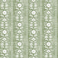 Image of Flower Garland in Sage Wallpaper