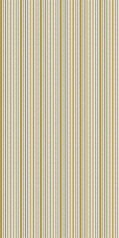 Image of Harbor Stripe in Multi Green Wallpaper