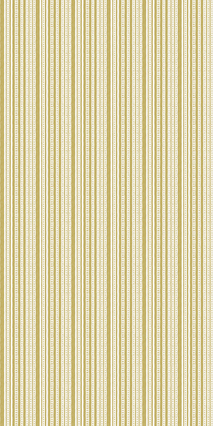 Image of Harbor Stripe in Charteuse Wallpaper