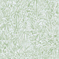 Image of In the Jungle in Green Wallpaper
