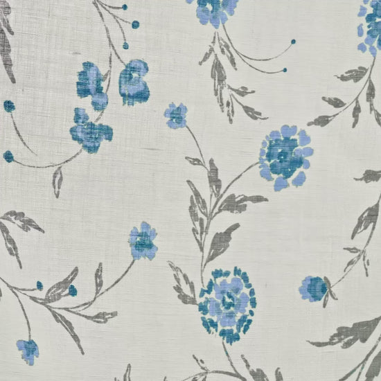 Video Waverly Sheer Fabric in Petal Blue
