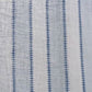 Wilder Stripe Sheer Fabric in Powder Blue